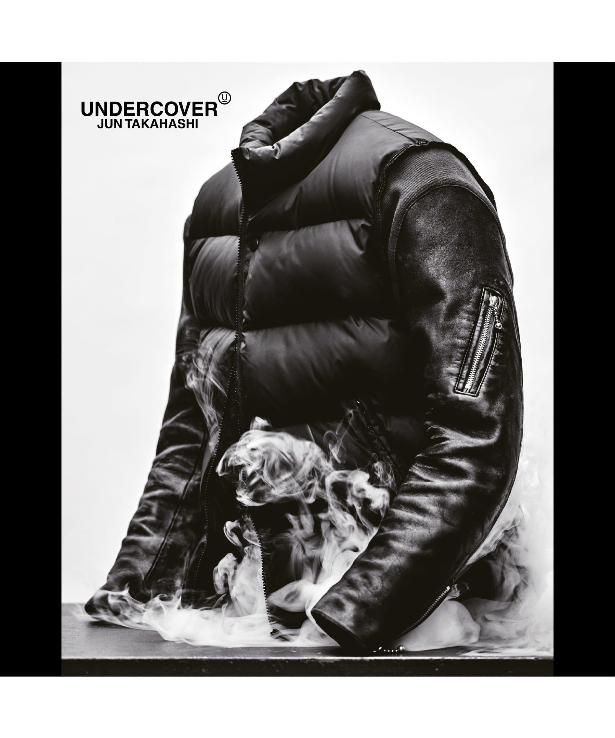 30th Anniversary Leather sleeve down jacket｜UNDERCOVER ONLINE